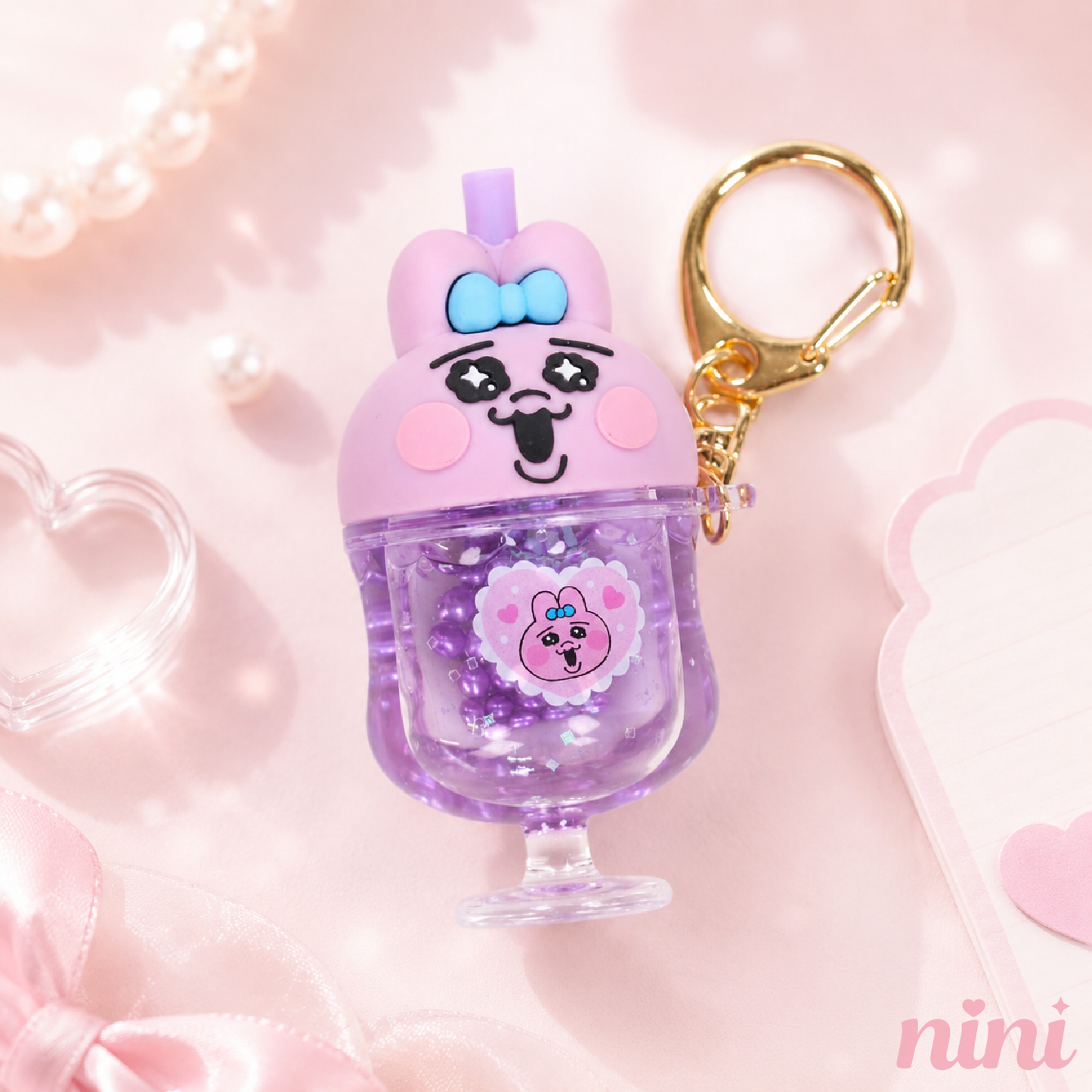 【おぱんちゅうさぎ】カラフルソーダキーホルダー