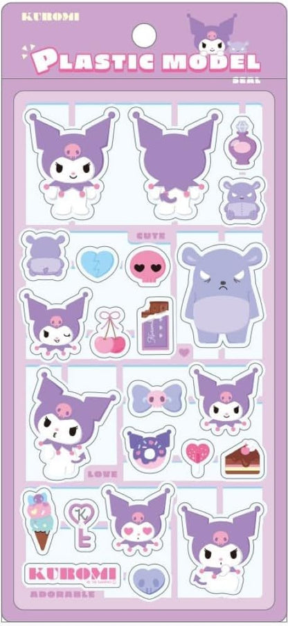 【サンリオキャラクターズ】プラスチックモデル風シール