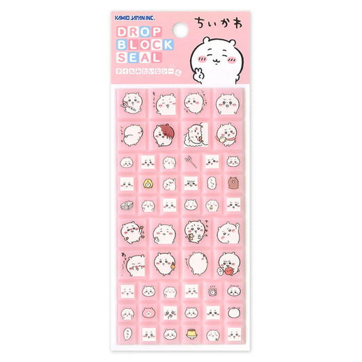 【ちいかわ】ドロップブロックシール